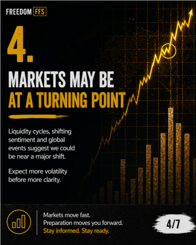 Markets may be at a turning point
